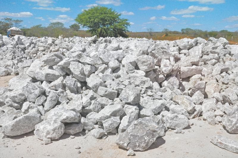 Extração da Gipsita